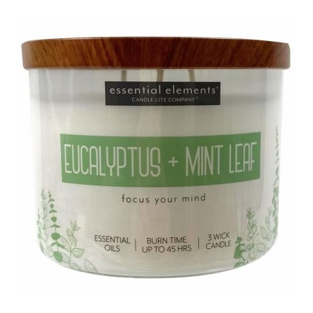 Candle Lite 1475OZ EucMint Candle 4472174